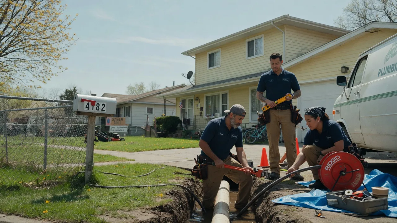 Gas Line Repair in Northville, MI near me